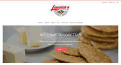 Desktop Screenshot of lorettaspralines.com